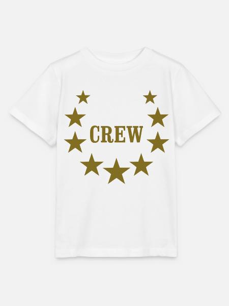 crew deluxe - Stanley/Stella Kinder T-Shirt MINI CREATOR  - Weiß