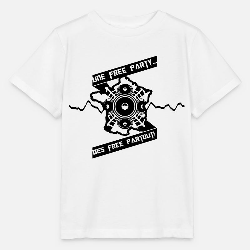 Free Partout! - T-shirt bio MINI CREATOR Stanley/Stella Enfant - blanc