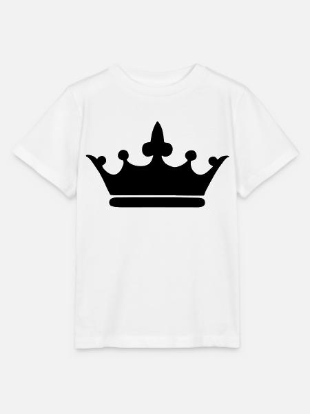 Krone - Stanley/Stella Kinder T-Shirt MINI CREATOR  - Weiß
