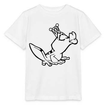 Froschkönig - Stanley/Stella Kinder T-Shirt MINI CREATOR  - Weiß - Vorne - Maike (125cm)