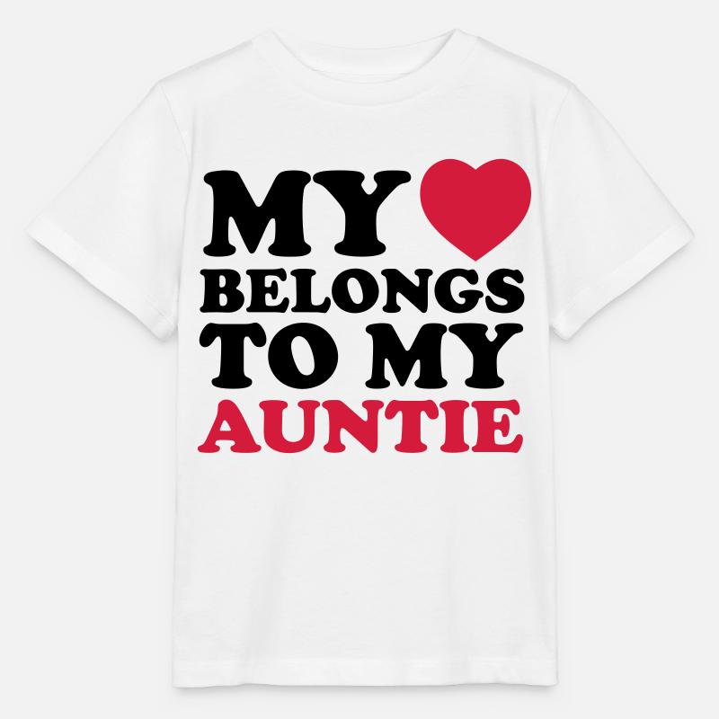 MHBTM auntie - Stanley/Stella Kinder T-Shirt MINI CREATOR  - Weiß