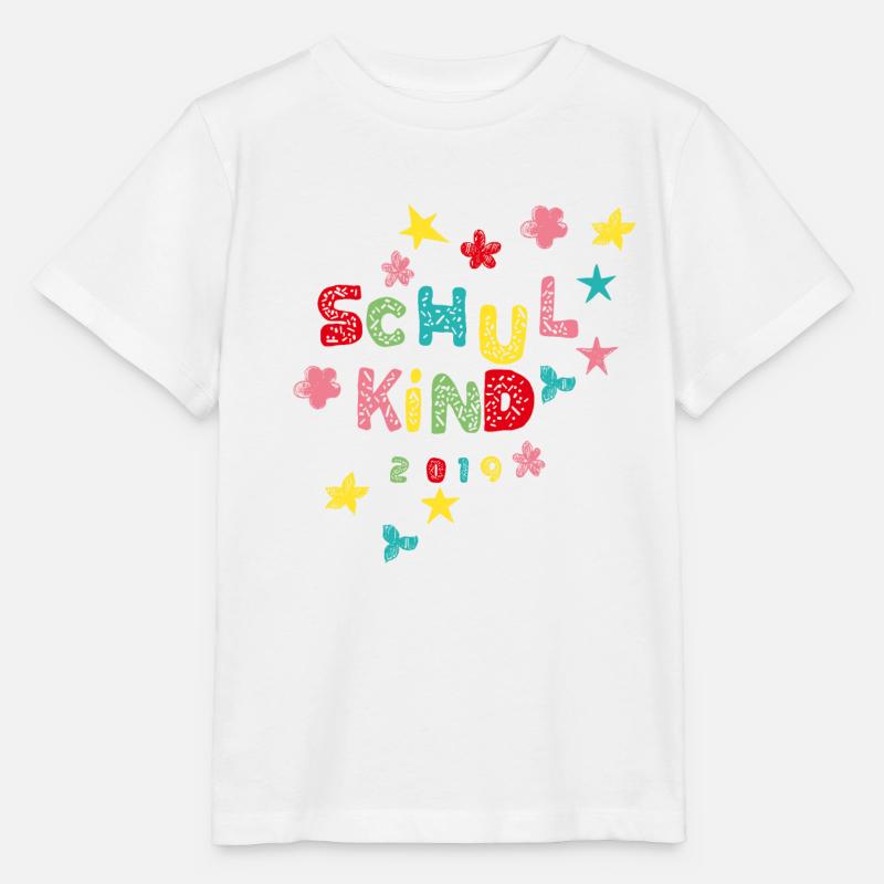 Schulkind 2019 - Stanley/Stella Kinder T-Shirt MINI CREATOR  - Weiß