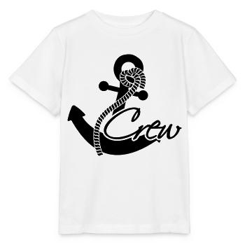 Crew Anker Abzeichen Rang - Stanley/Stella Kinder T-Shirt MINI CREATOR  - Weiß - Vorne - Maike (125cm)