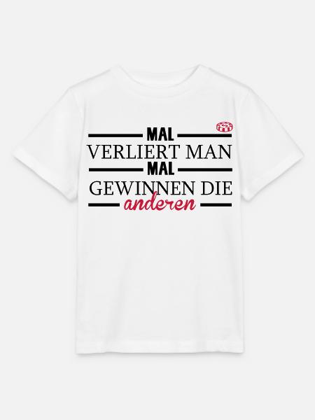 Mal verliert man, mal gewinnen die anderen - Stanley/Stella Kinder T-Shirt MINI CREATOR  - Weiß