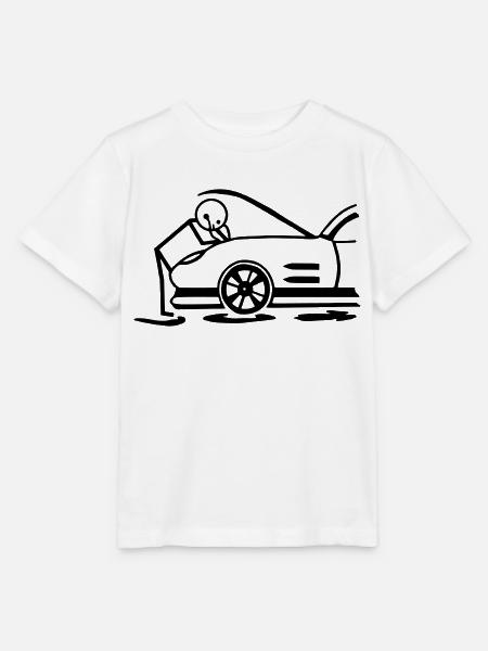 Kfz-Mechaniker - Stanley/Stella Kinder T-Shirt MINI CREATOR  - Weiß