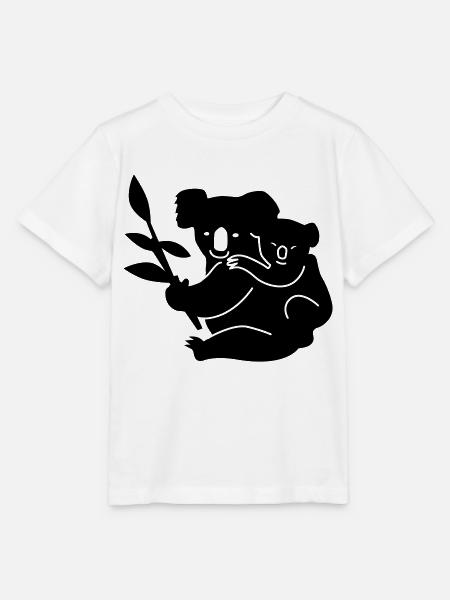 koala - Stanley/Stella Kinder T-Shirt MINI CREATOR  - Weiß