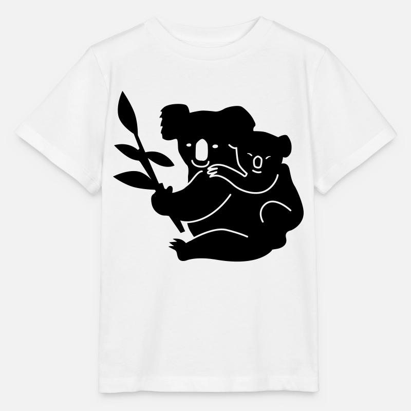 koala - Stanley/Stella Kinder T-Shirt MINI CREATOR  - Weiß