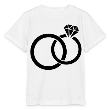 eheringe_01 - T-shirt bio MINI CREATOR Stanley/Stella Enfant - blanc - Devant - Maike (125cm)