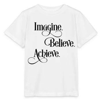 motivation - T-shirt bio MINI CREATOR Stanley/Stella Enfant - blanc - Devant - Maike (125cm)