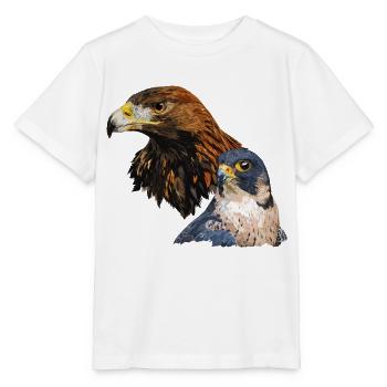 faucon pèlerin - T-shirt bio MINI CREATOR Stanley/Stella Enfant - blanc - Devant - Maike (125cm)