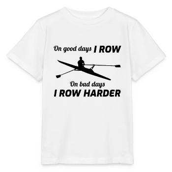 Crew Ruderer Team Boot Ruder rudern Lustiges Geschenk - Stanley/Stella Kinder T-Shirt MINI CREATOR  - Weiß - Vorne - Maike (125cm)