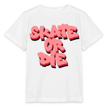 Skate Or Die - Stanley/Stella MINI CREATOR Kids’ T-Shirt - white - Front - Maike (125cm)