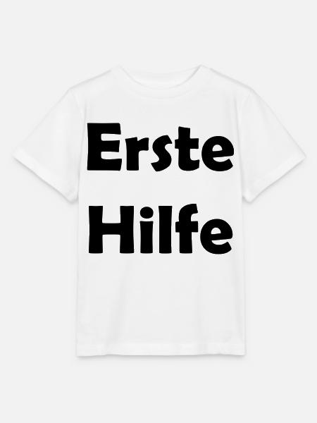 Erste Hilfe - Stanley/Stella Kinder T-Shirt MINI CREATOR - Weiß