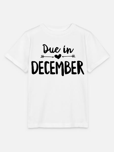 Fällig im Dezember - Stanley/Stella Kinder T-Shirt MINI CREATOR - Weiß