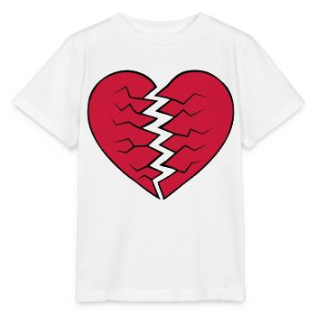 Conception au cœur brisé - T-shirt bio MINI CREATOR Stanley/Stella Enfant - blanc - Devant - Maike (125cm)