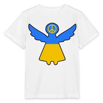 Ukraine - T-shirt bio MINI CREATOR Stanley/Stella Enfant - blanc - Devant - Maike (125cm)