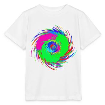 Éclaboussure de couleur 2 - T-shirt bio MINI CREATOR Stanley/Stella Enfant - blanc - Devant - Maike (125cm)