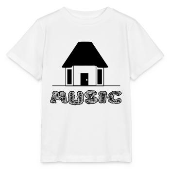 HOUSE MUSIC - Stanley/Stella MINI CREATOR Kids’ T-Shirt - white - Front - Maike (125cm)