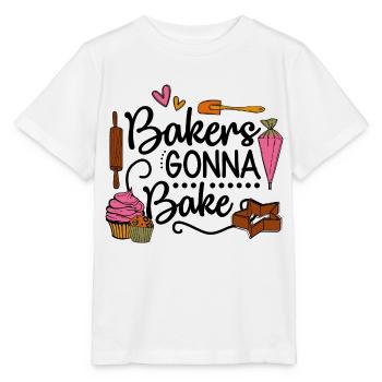 Boulangerie Baker Boulangerie Boulangerie Gâteau de confiserie - T-shirt bio MINI CREATOR Stanley/Stella Enfant - blanc - Devant - Maike (125cm)