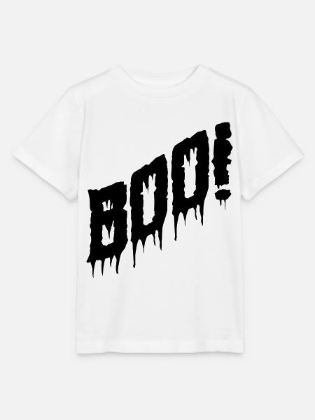 Halloween Kostüm Boo. - Stanley/Stella Kinder T-Shirt MINI CREATOR - Weiß