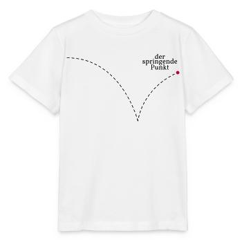 Der springende Punkt - Stanley/Stella Kinder T-Shirt MINI CREATOR  - Weiß - Vorne - Maike (125cm)