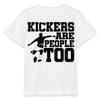 Kickers Are People Too 10 - Stanley/Stella MINI CREATOR Kids’ T-Shirt - white - Front - Maike (125cm)