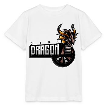 Dart Dragon Emblem - Stanley/Stella Kinder T-Shirt MINI CREATOR  - Weiß - Vorne - Maike (125cm)