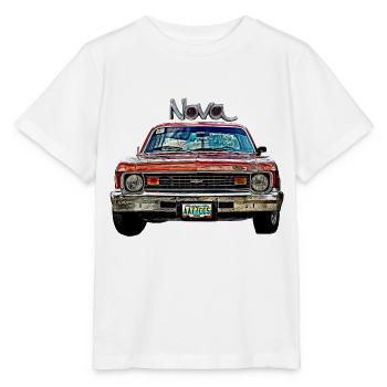 Oldtimer USA nova - Stanley/Stella Kinder T-Shirt MINI CREATOR  - Weiß - Vorne - Maike (125cm)