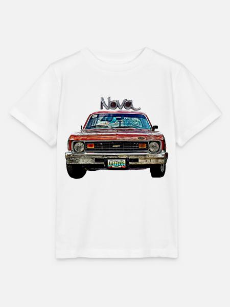 Oldtimer USA nova - Stanley/Stella Kinder T-Shirt MINI CREATOR - Weiß
