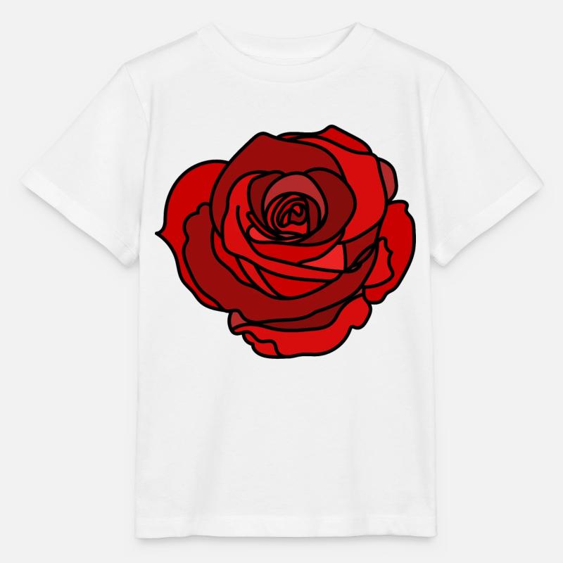 Rose - T-shirt bio MINI CREATOR Stanley/Stella Enfant - blanc