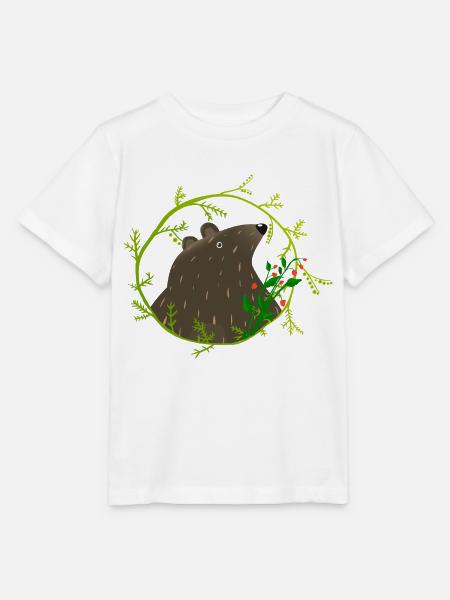 Wildtiere - Stanley/Stella Kinder T-Shirt MINI CREATOR  - Weiß