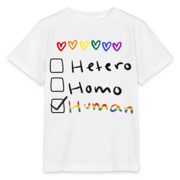Égalité - T-shirt bio MINI CREATOR Stanley/Stella Enfant - blanc - Devant - Maike (125cm)