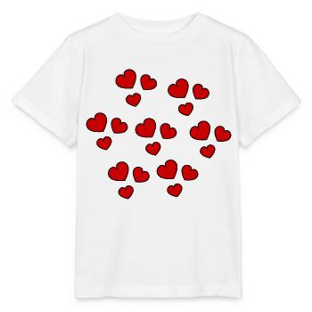 SAINT VALENTINE. bachelorette party. I LOVE YOU. I LOVE YOU. LOVE - Stanley/Stella MINI CREATOR Kids’ T-Shirt - white - Front - Maike (125cm)