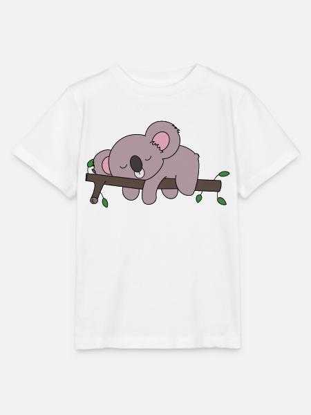 Koala - Stanley/Stella Kinder T-Shirt MINI CREATOR  - Weiß