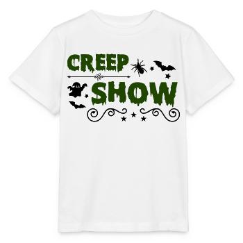 creep show - Stanley/Stella MINI CREATOR Kids’ T-Shirt - white - Front - Maike (125cm)