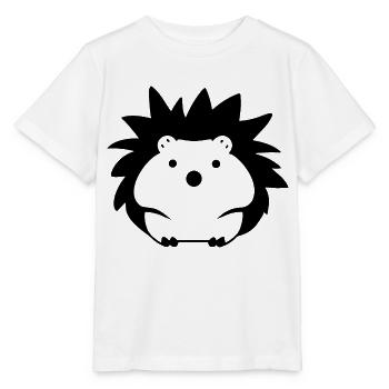 Hérisson - T-shirt bio MINI CREATOR Stanley/Stella Enfant - blanc - Devant - Maike (125cm)