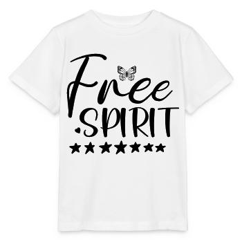 libre - T-shirt bio MINI CREATOR Stanley/Stella Enfant - blanc - Devant - Maike (125cm)
