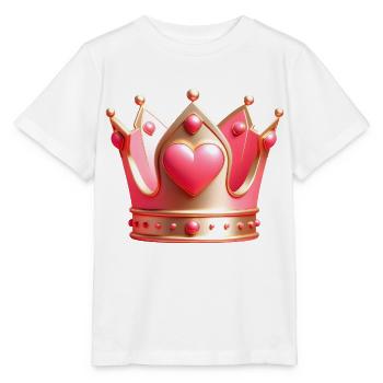 The King of love - Stanley/Stella MINI CREATOR Kids’ T-Shirt - white - Front - Maike (125cm)