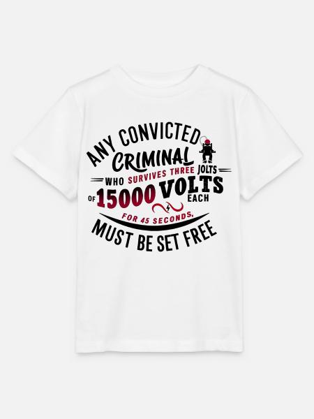 Electric Justice: Freiheit oder Schicksal? - Stanley/Stella Kinder T-Shirt MINI CREATOR  - Weiß