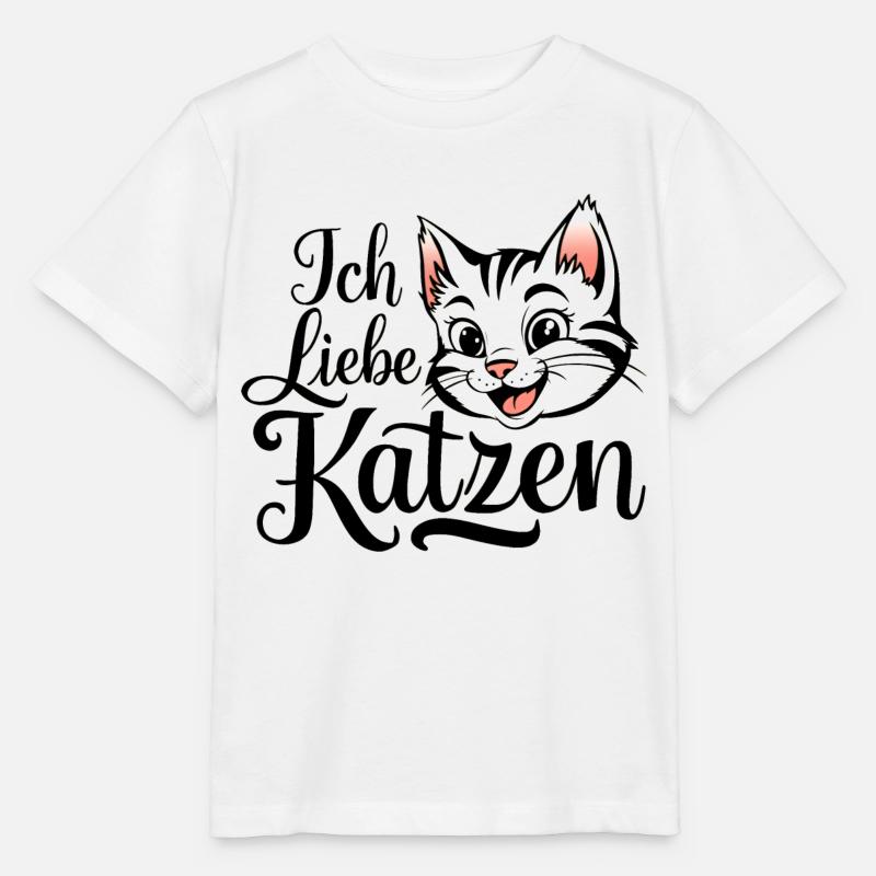Cat - Stanley/Stella Kinder T-Shirt MINI CREATOR  - Weiß