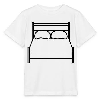 lit - T-shirt bio MINI CREATOR Stanley/Stella Enfant - blanc - Devant - Maike (125cm)