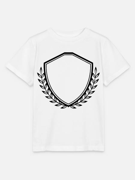 wappen crest - Stanley/Stella Kinder T-Shirt MINI CREATOR  - Weiß