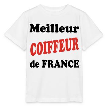 Best HAIRDRESSER in France - Stanley/Stella MINI CREATOR Kids’ T-Shirt - white - Front - Maike (125cm)
