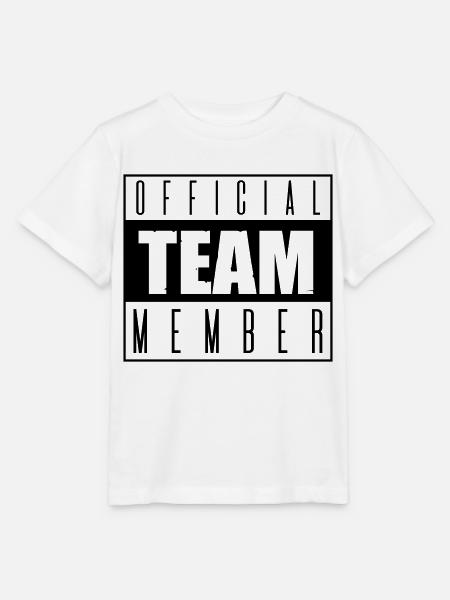 team member official - Stanley/Stella Kinder T-Shirt MINI CREATOR - Weiß