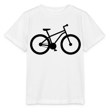 Fahrrad Bike - T-shirt bio MINI CREATOR Stanley/Stella Enfant - blanc - Devant - Maike (125cm)
