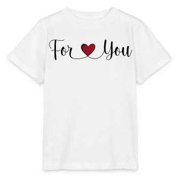 For you - Stanley/Stella MINI CREATOR Kids’ T-Shirt - white - Front - Maike (125cm)