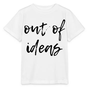 Keine Ideen mehr - Stanley/Stella Kinder T-Shirt MINI CREATOR  - Weiß - Vorne - Maike (125cm)
