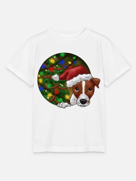 Russel Christmas - Stanley/Stella Kinder T-Shirt MINI CREATOR - Weiß