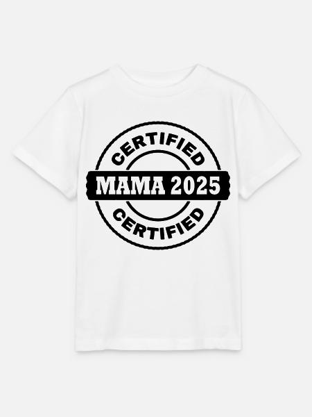 Mama 2025 - Stanley/Stella Kinder T-Shirt MINI CREATOR - Weiß