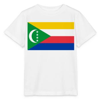 Comores - T-shirt bio MINI CREATOR Stanley/Stella Enfant - blanc - Devant - Maike (125cm)